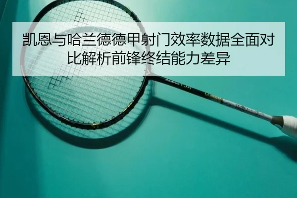 凯恩与哈兰德德甲射门效率数据全面对比解析前锋终结能力差异